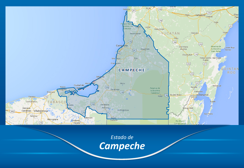Mudanzas de la Ciudad de México a Campeche