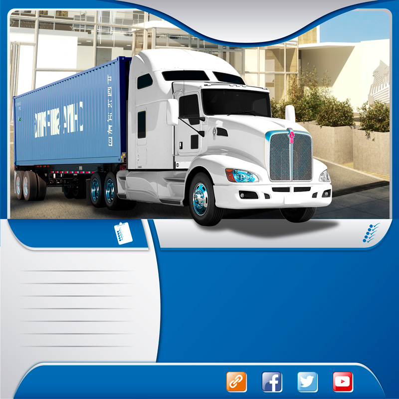  Mudanzas en camión trailer porta contenedor